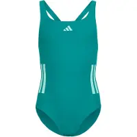 Adidas Moda de banho desportiva '3-Stripes C-Back Swimsuit' petróleo / menta