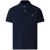 Hackett London para homem. HM5600184 Polo H Tape marinho (XL), Casual, Algodão, Manga curta