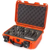 Nanuk 915 mala com espuma para 28 facas, laranja