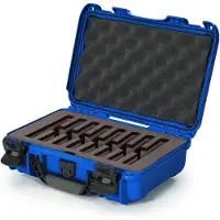 Nanuk 909 mala com espuma para 8 facas, azul