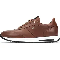 Martinelli para homem. 1741-2930C Sapatos de couro castanho Hanbury (44), Marrom, Plano, Cordão, Casual