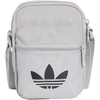 Adidas Originals Mala de ombro 'Adicolor Classic Festival' cinzento claro / preto