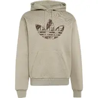 Adidas Originals Sweatshirt 'MONO HOODED' bege escuro