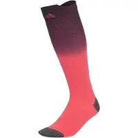 Adidas Meias de desporto 'RUNNING COMFY CALF DIPDYE' acinzentado / amora / preto