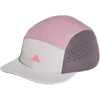 Adidas Boné desportivo 'RUN 5-PANEL CLIMACOOL' pedra / cor-de-rosa / vermelho claro