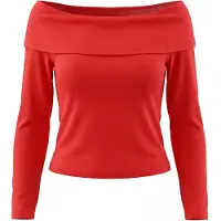 Usha Blusa vermelho