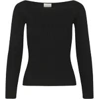 Kaffe Pullover preto