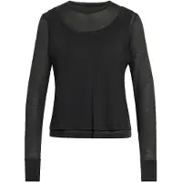 Adidas Camisola SEMITRANSPARENTE DE MANGA COMPRIDA SOFT LUX