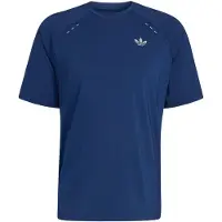 Adidas Camisa 'Essentials' azul escuro / cinzento claro