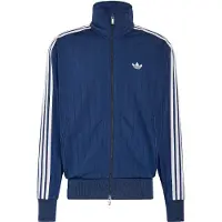 Adidas Originals Casaco meia-estação 'Firebird Drop Needle' azul / branco