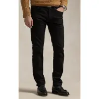 Ralph Lauren para homem. 710956083001 Jeans Sullivan Slim Fit elásticos preto (30/34), Casual, Algodão