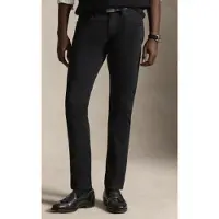 Ralph Lauren para homem. 710973867002 Jeans elásticos Sullivan Slim Fit preto (32/34), Casual, Algodão