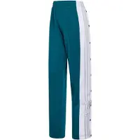 Adidas Calças 'Adibreak' cinzento / esmeralda / branco