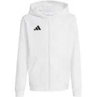 Adidas Casaco de treino em moletão 'Entrada26' preto / branco