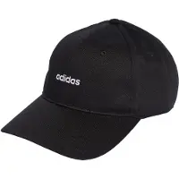 Adidas Boné desportivo 'Linear' preto / branco