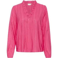Kaffe Blusa 'Sanni' rosa / prata