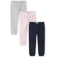 MINOTI Calças navy / acinzentado / rosa claro