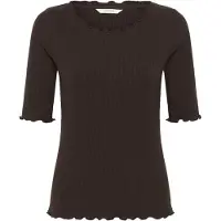 Cream Camisa 'Ribba' mocha