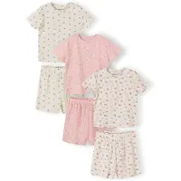 MINOTI Pijama creme / rosa claro