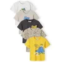 MINOTI Camisola amarelo / pedra / preto / branco