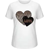 Usha Camisa castanho / preto / branco