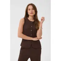 Kaffe Blusa 'Kristina' mocha