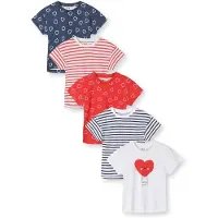 MINOTI Camisola navy / vermelho / branco