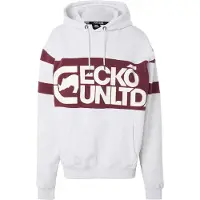 Ecko unltd. Sweatshirt bordeaux / branco