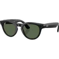Ray Ban - Óculos sol - META Headliner - Gen 2 Shiny Black/G15 Green para Unissexo - Preto