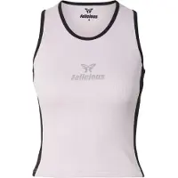 FELICIOUS Top cinzento / roxo claro / preto