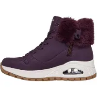 SKECHERS para mulher. 167274 Botins Uno Rugged Fall Air lilás (36), 3 a 5cm, Cordão, Casual