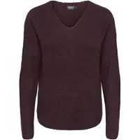 ONLY Pullover 'ONLCamilla' vermelho vinho