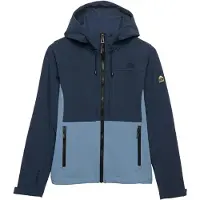 Superdry para mulher. W5012070A Casaco Trekker colorido azul-marinho (XL), Casual, Polister Reciclado