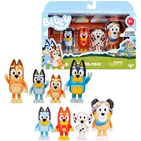 Bluey Pacote Com 4 Figuras Sortido