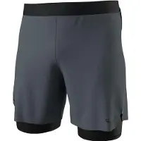 Dynafit - Vestuário trail corrida - Alpine Pro 2/1 Shorts M Cinder para Homem - Tamanho S - Cinzento