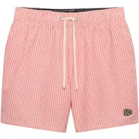 Superdry para homem. M3010261A Fato de banho Seer Sucker 15 coral (S), Beachwear, Polister Reciclado