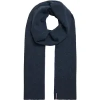 Superdry unisex. M9310078A Cachecol Essential Logo navy (OSFA), Casual, Algodão, Marinho
