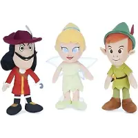 Disney Ursinho De Pelúcia Peter Pan 30cm
