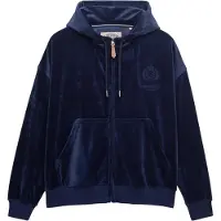Superdry Moletom Com Fecho Country Club Velour
