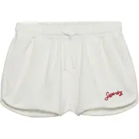 Superdry para mulher. W7110505A Calções Heritage Terry bege (L), Casual, Esportivo, Algodão