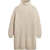 Superdry Vestido Midi De Manga Comprida Chunky Rib
