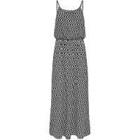 ONLY Vestido de verão 'ONLWinner' preto / branco
