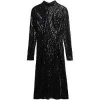 Superdry Vestido Midi De Manga Comprida Open Back