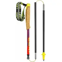 LEKI - Bastões trail / corrida - Neotrail Pro FX One SL para Unissexo - Tamanho 125 cm - Vermelho
