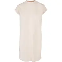 Build Your Brand Vestido Curto De Manga Curta Turtle Extended Shoulder