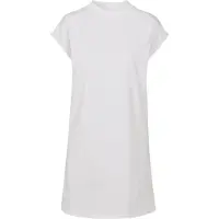 Build Your Brand Vestido Curto De Manga Curta Turtle Extended Shoulder