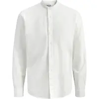 Jack & Jones Camisa De Manga Comprida Breeze Band Linen Blend