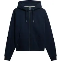 Superdry Moletom Com Fecho Essential Logo Oversized Raglan