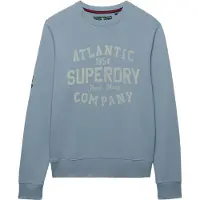 Superdry Sweatshirt 'Coastal' opal / greige