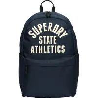Superdry unisex. W9110429A Mochila Athletic Montana navy (OSFA), Casual, Poliéster, Marinho